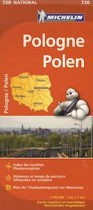 Michelin wegenkaart 720 Polen - (ISBN 9782067171558)