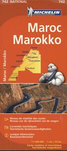 MICHELIN WEGENKAART 742 MAROKKO - (ISBN 9782067172234)