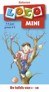 Mini Loco Rekenspelletjes De tafels van 1-10 7-9 jaar - (ISBN 9789001779412)