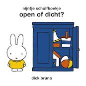 Nijntje schuifboekje Open of dicht - Dick Bruna (ISBN 9789056475192)