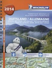 Michelin Atlas Duitsland, Oostenrijk, Zwitserland, Tsjechische Republiek 2014 - (ISBN 9782067192768)