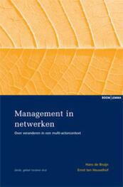 Management in netwerken - H. de Bruijn, Hans de Bruijn, E.F. ten Heuvelhof (ISBN 9789059310131)
