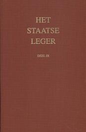 Het Staatse leger 9 - H.L. Zwitzer (ISBN 9789067076593)