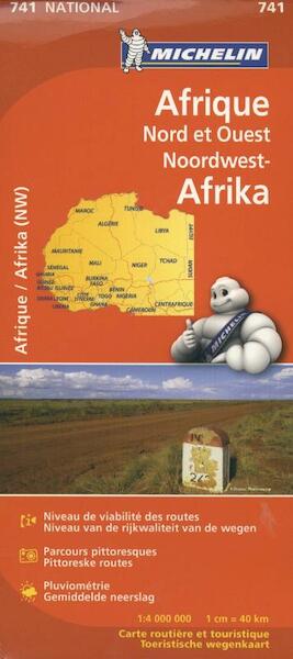 Michelin wegenkaart 741 Noordwest Afrika - (ISBN 9782067172166)