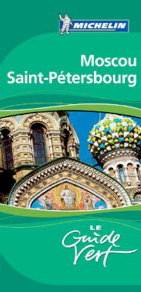 Michelin Moscou, Saint-Petersbourg - (ISBN 9782067139169)