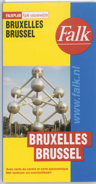 Brussel plattegrond Falk-vouwwijze - (ISBN 9789028702585)