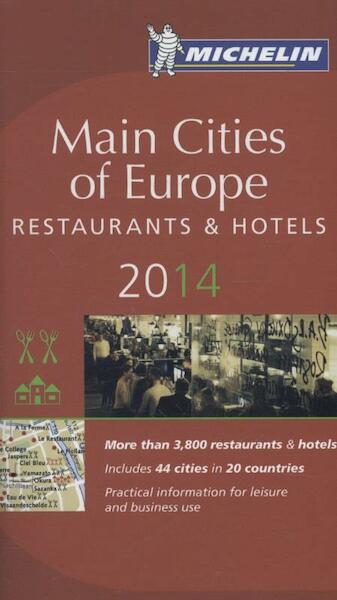 MICHELIN Main Cities of Europe 2014 - (ISBN 9782067189041)