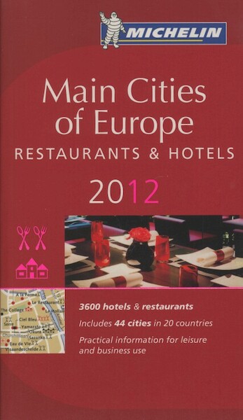Main Cities of Europe 2012 Michelin Guide - (ISBN 9782067169760)