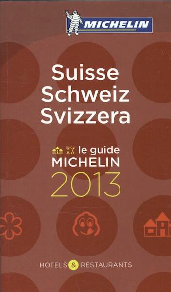 Suisse Schweiz Svizzera De Rode Michelingids 2013 - (ISBN 9782067178892)