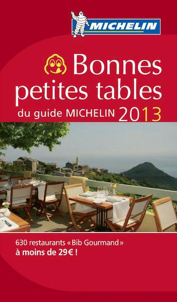 Bonnes petites tables du guide Michelin 2013 - (ISBN 9782067180710)