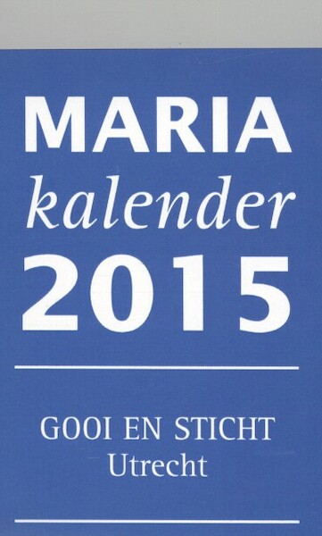 Mariakalender 2015 blokje (los) - (ISBN 8713791014485)