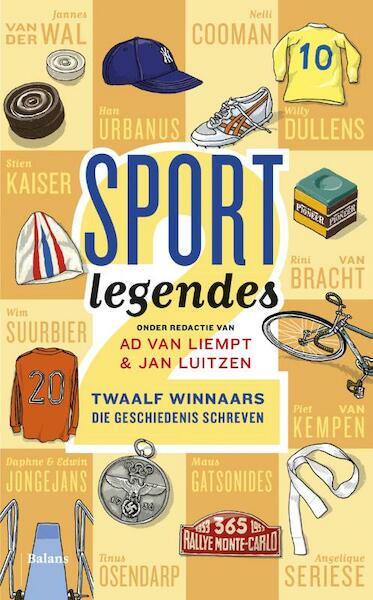 Sportlegendes - Jan Luitzen, Ad van Liempt (ISBN 9789460036842)