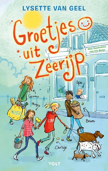 Groetjes uit Zeerijp - Lysette van Geel (ISBN 9789021424286)
