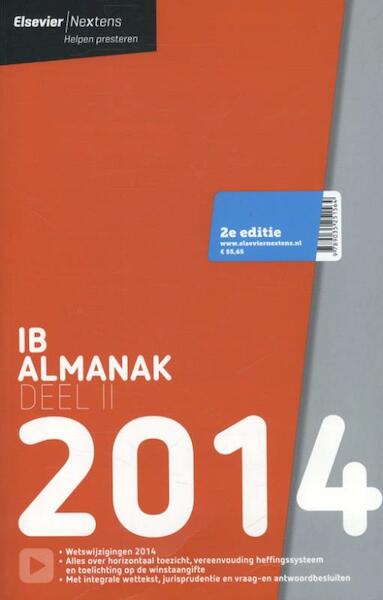 Elsevier IB almanak 2014 deel 2 - W. Buis, S. Stoffer, P.M.F. van Loon, E.A. de Blecourt (ISBN 9789035251564)