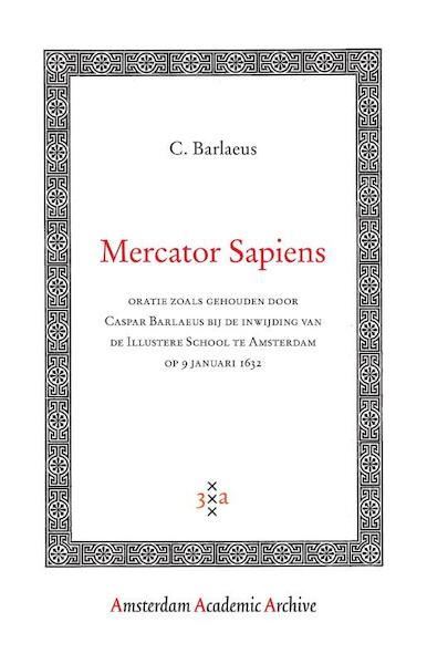 Mercator Sapiens - C. Barlaeus (ISBN 9789089644305)