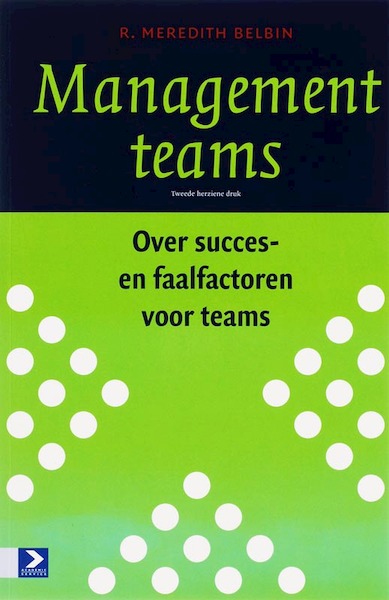 Managementteams - R.M. Belbin (ISBN 9789052615677)