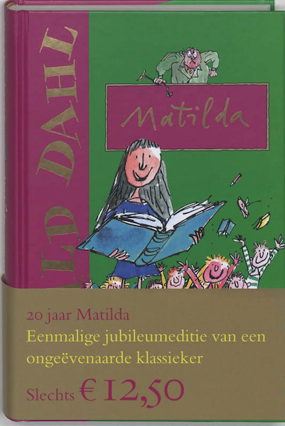 Matilda jubileumeditie - Roald Dahl (ISBN 9789026124112)