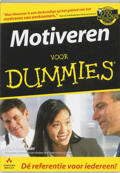 Motiveren voor dummies - M. Messmer, L. Taylor (ISBN 9789043005302)