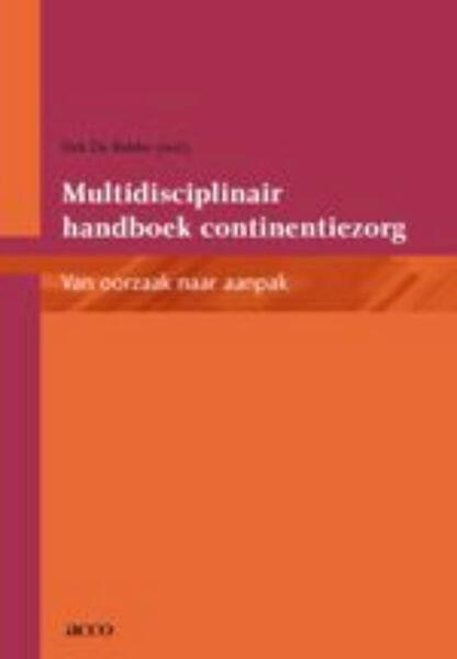 Multidisciplinair handboek urine-incontinentie - (ISBN 9789033468964)