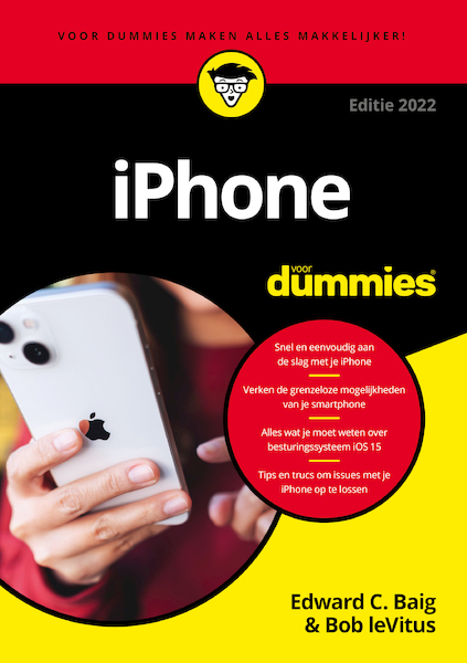 iPhone voor Dummies, editie 2022 - Edward C. Baig, Bob LeVitus (ISBN 9789045358055)