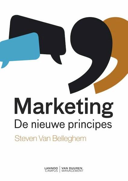 Marketing - Steven van Belleghem (ISBN 9789082033724)