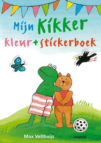 Mijn Kikker kleur- en stickerboek - Max Velthuijs (ISBN 9789025862022)