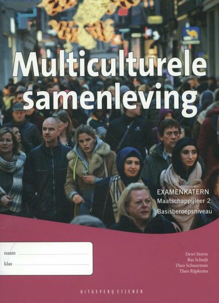 Multiculturele samenleving VMBO bb Maatschappijleer 2 examenkatern - Dewi Storm, Bas Schuijt, Theo Schuurman, Theo Rijpkema (ISBN 9789086741465)