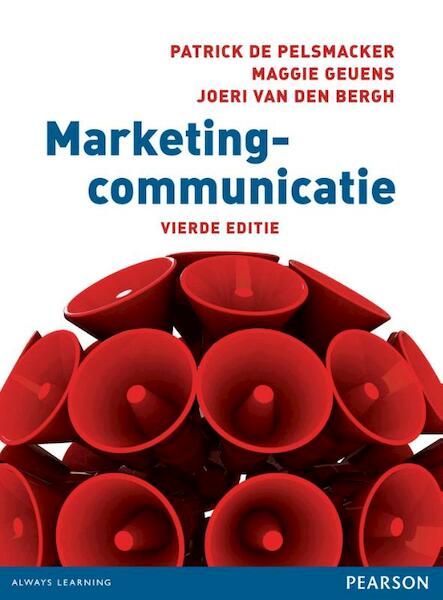 Marketingcommunicatie - Patrick de Pelsmacker, Maggie Geuens, Joeri van den Bergh (ISBN 9789043019378)