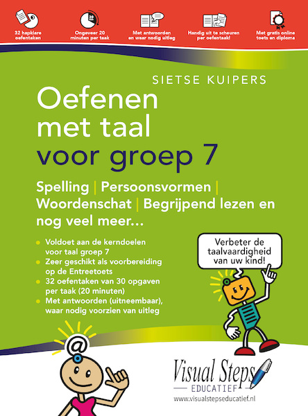 Oefenen met taal voor groep 7 - Sietse Kuipers (ISBN 9789059057043)