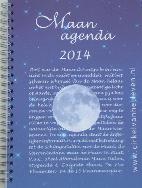 Maan agenda 2014 - (ISBN 9789081572835)