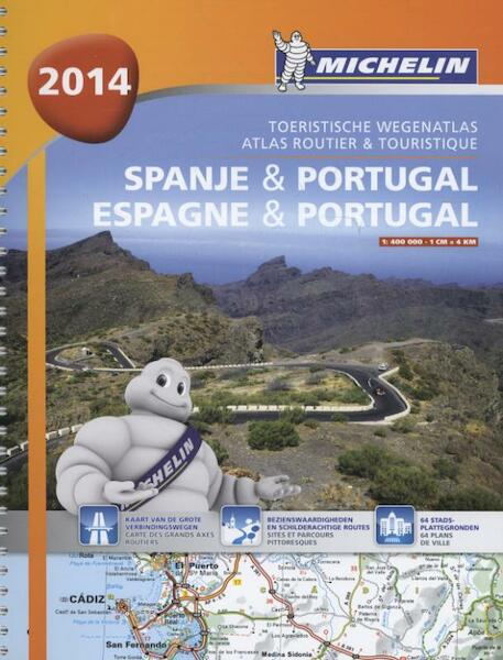 Michelin Atlas Spanje & Protugal 2014 - (ISBN 9782067192751)