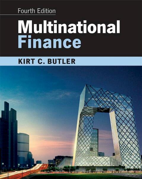 Multinational Finance - Kirt C. Butler (ISBN 9781405181181)
