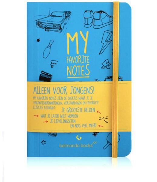 My favorite notes Alleen voor jongens - Thomas Beekman (ISBN 9789460290145)