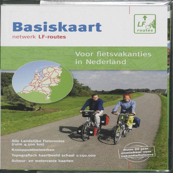 Basiskaart Netwerk LF-routes - (ISBN 9789072930453)