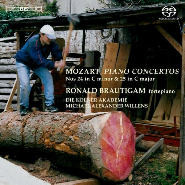 Mozart Piano Concertos 24 & 25 by Brautigam CD - (ISBN 7318599918945)