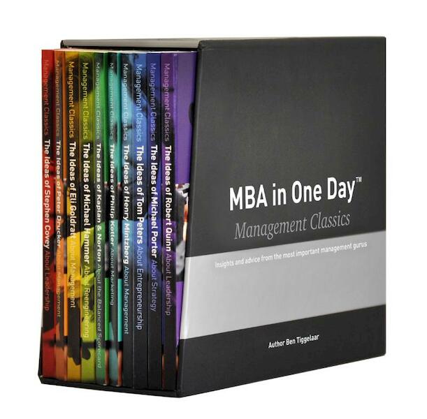 MBA in One Day - Management Classics - Ben Tiggelaar (ISBN 9789079445165)