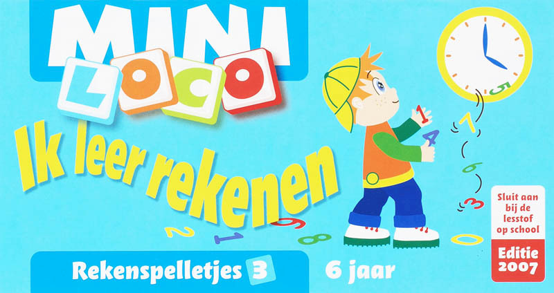 Mini Loco 3 Ik leer rekenen Rekenspelletjes - A. Bezem (ISBN 9789001588397)