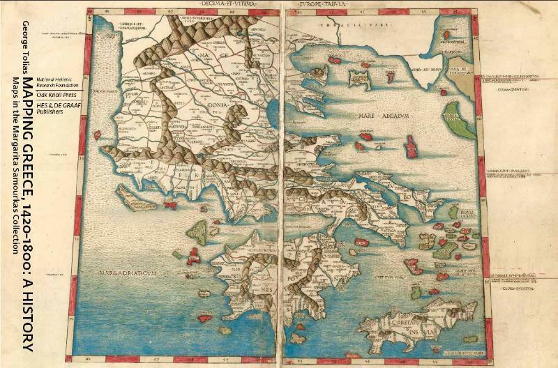 Mapping Greece, 1420-1800 - a history - George Tolias (ISBN 9789061945413)