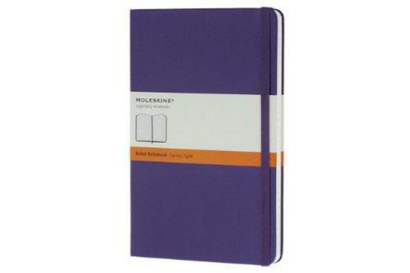 Moleskine Ruled Notebook Brilliant Violet - (ISBN 9788866136422)