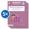 Werkwoordspelling werkboek 1 groep 5 (Set van 5) (ISBN 9789493218369)