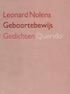 Geboortebewijs (e-Book) - Leonard Nolens (ISBN 9789021450537)