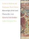 Manuscripts of the Latin classics 800-1200 (ISBN 9789087282264)