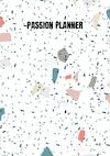 Passion Planner-12 maanden- wekelijks - A5- Zachte kaft-Marmer blauw- Allets Comfort - Allets Comfort (ISBN 9789464056259)