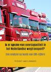 Is er sprake van overcapaciteit in het Nederlandse wegtransport? - Robert Van Leewen (ISBN 9789464353136)