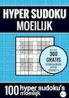 HYPER SUDOKU - Sudoku Moeilijk - nr. 17 - Puzzelboek met 100 Moeilijke Puzzels voor Volwassenen en Ouderen - Sudoku Puzzelboeken (ISBN 9789464655049)