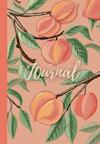 Notebook | Journal with digitally handmade Illustrated Hardcover | Peach - Sart By Sara Baptista (ISBN 9789403690438)