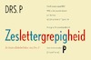 Zeslettergrepigheid - Drs. P (ISBN 9789038808789)