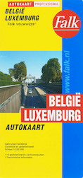 Belgie Luxemburg Autokaart Falk-vouwwijze