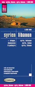 Reise Know-How Landkarte Syrien, Libanon (1:600.000) - (ISBN 9783831771257)