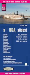 Reise Know-How Landkarte USA 9 Südost 1 : 1.250.000: Missouri, Kentucky, West Virginia, South Carolina, ... - (ISBN 9783831772834)